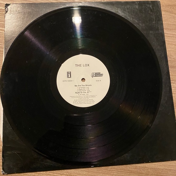 The Lox Vinyl Record we are the streets promo 90’s hip hop DMX Nas Wu Tang Clan - Picture 2 of 2